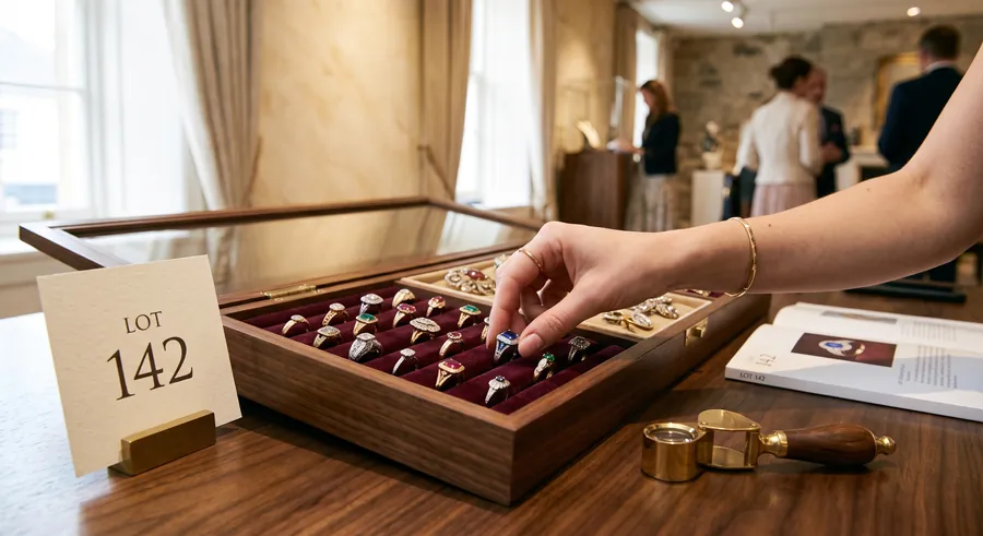Buying Jewellery at Auction